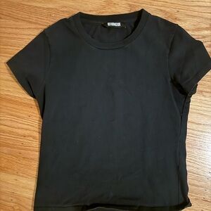 Reformation Women's Black Short Sleeve Tee